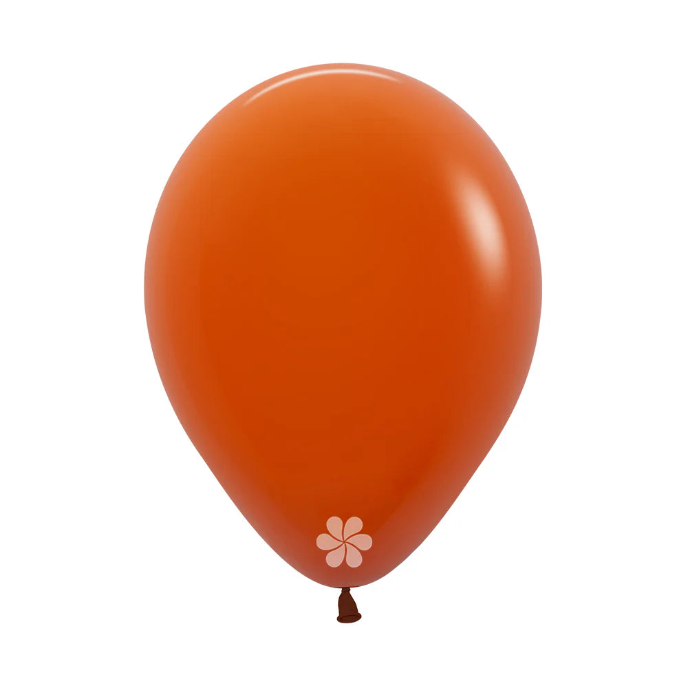 12 Pulgadas SEMPERTEX NARANJA COBRIZO 50U