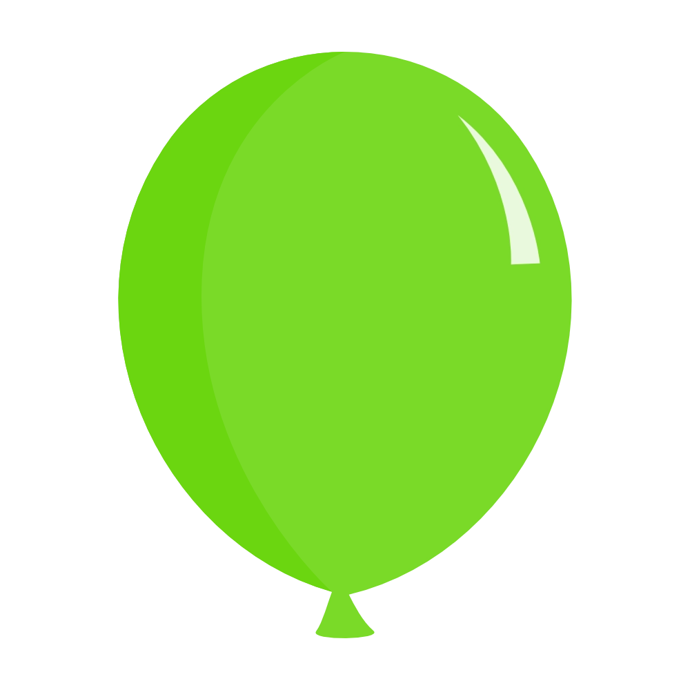 18 Pulgadas Genérico Verde Lima (Unidad)