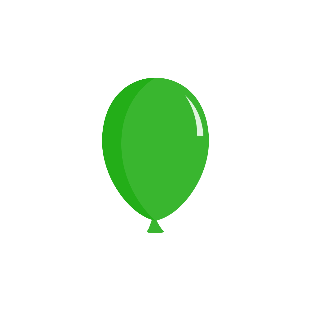 5 Pulgadas Genérico Verde Trebol 50U