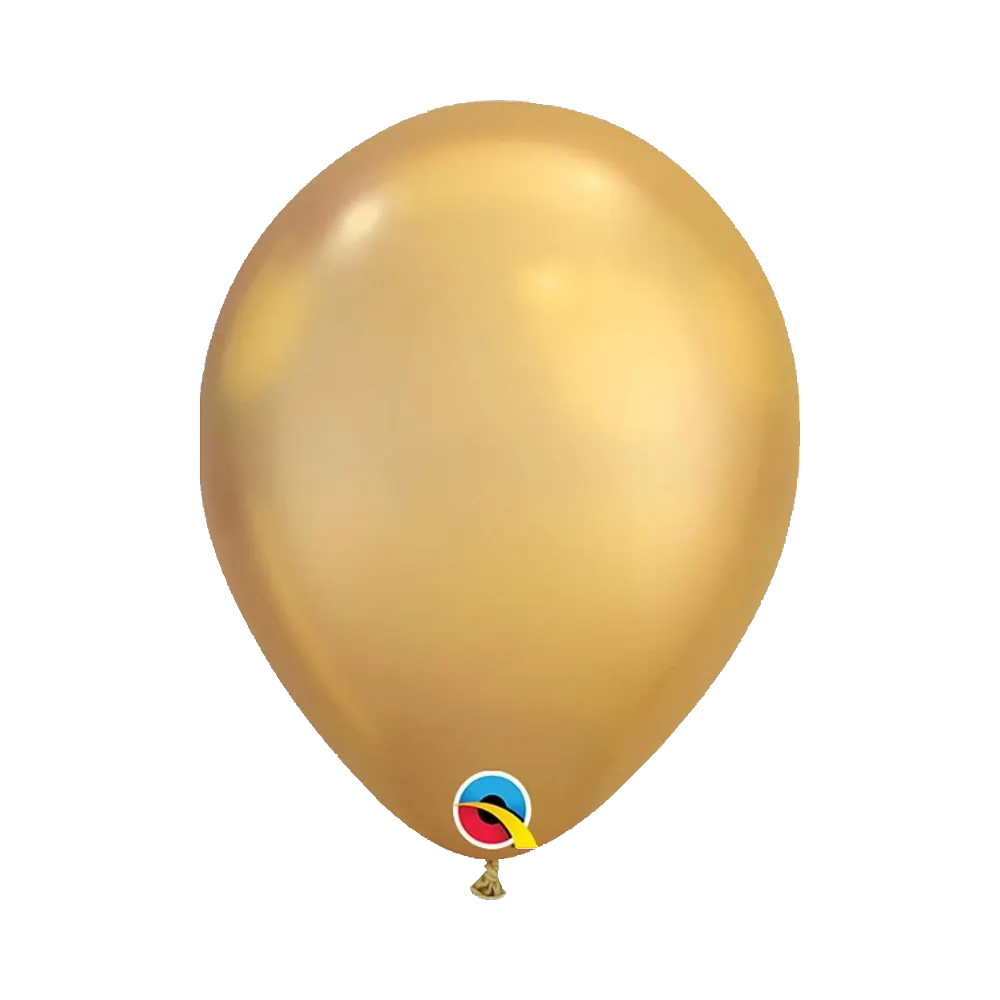 11 Pulgadas QUALATEX DORADO CROMADO 50U