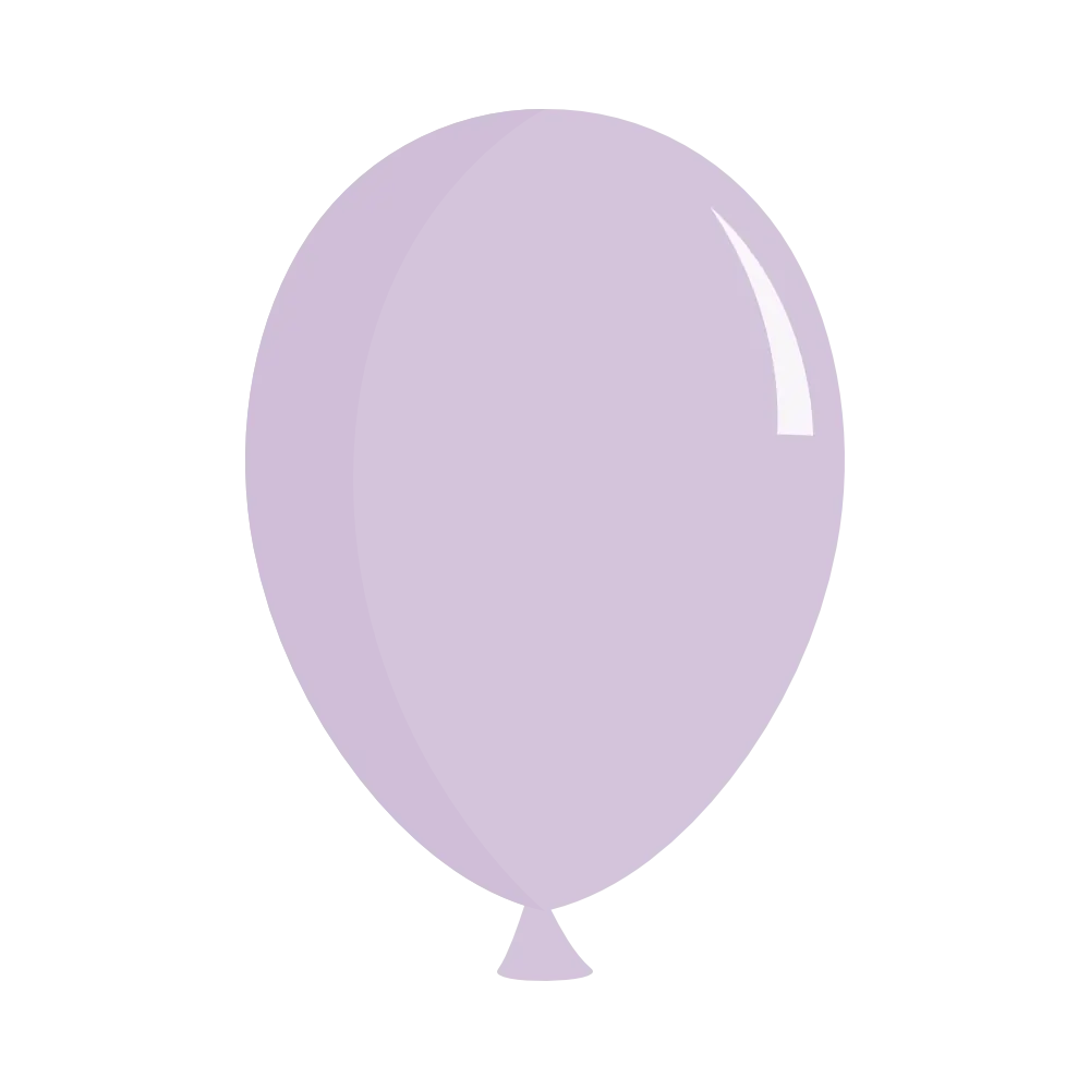 12 Pulgadas Genérico Pastel Mate Lila 50U