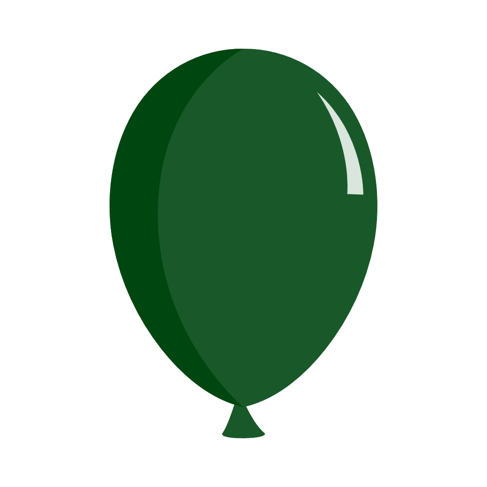 12 Pulgadas Genérico Verde Oscuro 50U