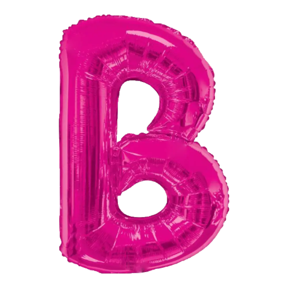14 Pulgadas KALEIDOSCOPE LETRA B Pink / Fucsia (SOLO AIRE)