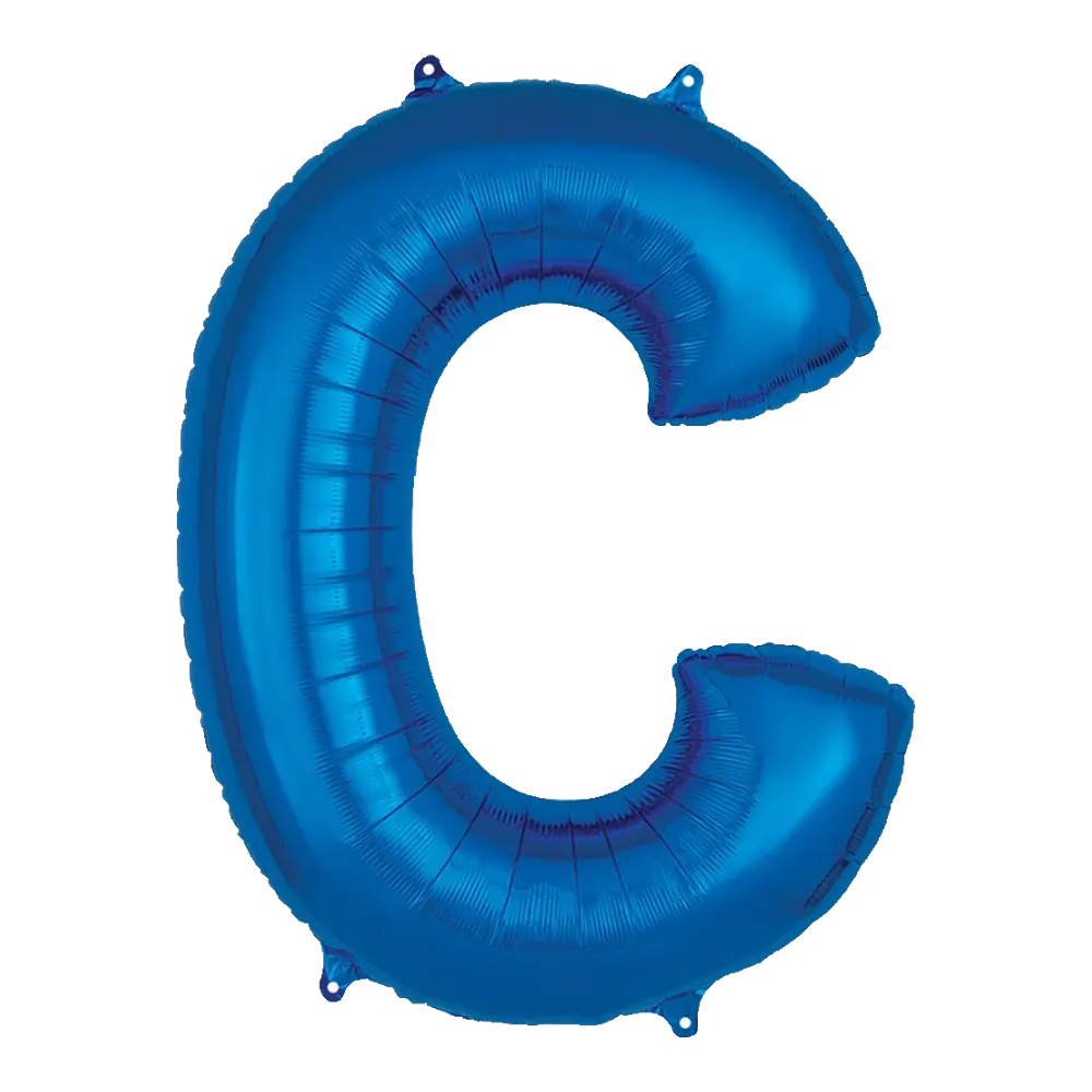 16 Pulgadas ANAGRAM LETRA C AZUL (SOLO AIRE)