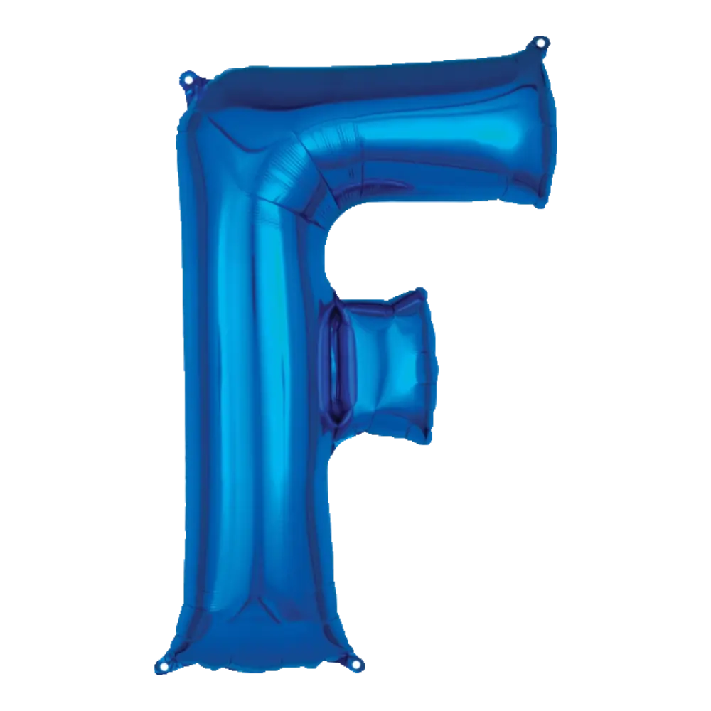 16 Pulgadas ANAGRAM LETRA F AZUL (SOLO AIRE)