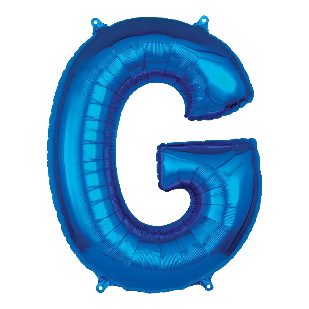 16 Pulgadas ANAGRAM LETRA G AZUL (SOLO AIRE)