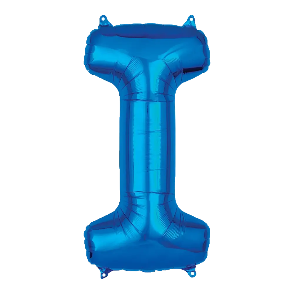 16 Pulgadas ANAGRAM LETRA I AZUL (SOLO AIRE)