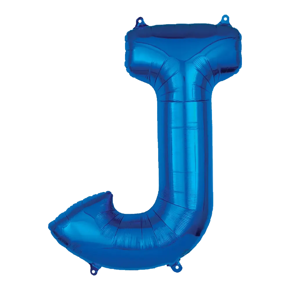 16 Pulgadas ANAGRAM LETRA J AZUL (SOLO AIRE)