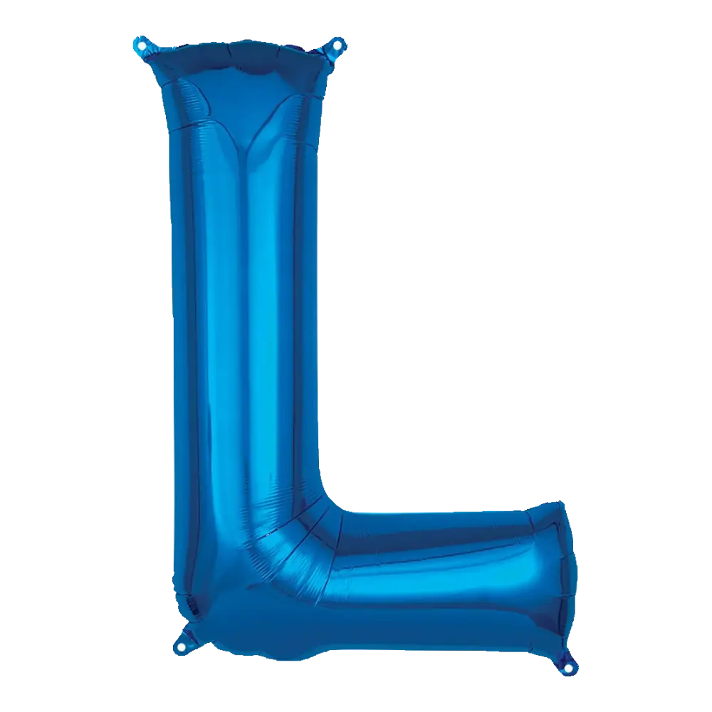 16 Pulgadas ANAGRAM LETRA L AZUL (SOLO AIRE)