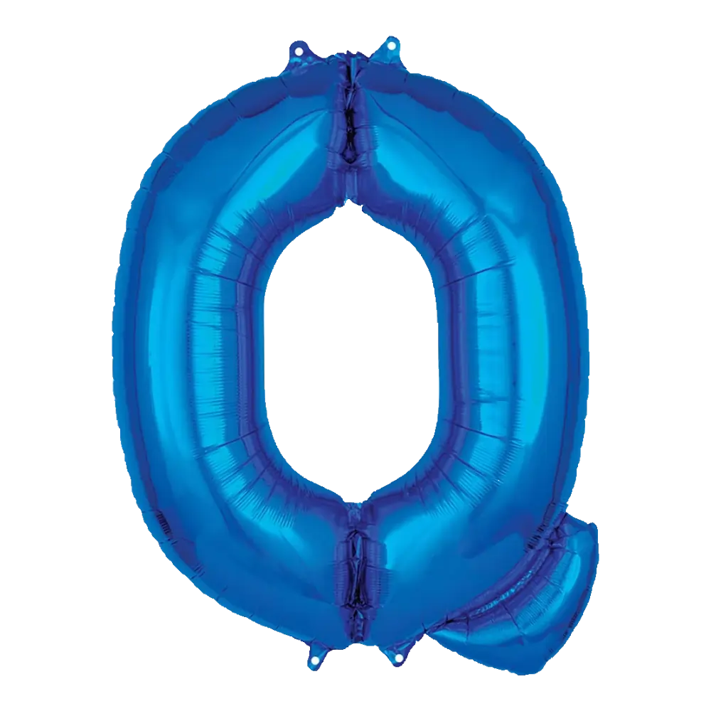 16 Pulgadas ANAGRAM LETRA Q AZUL (SOLO AIRE)
