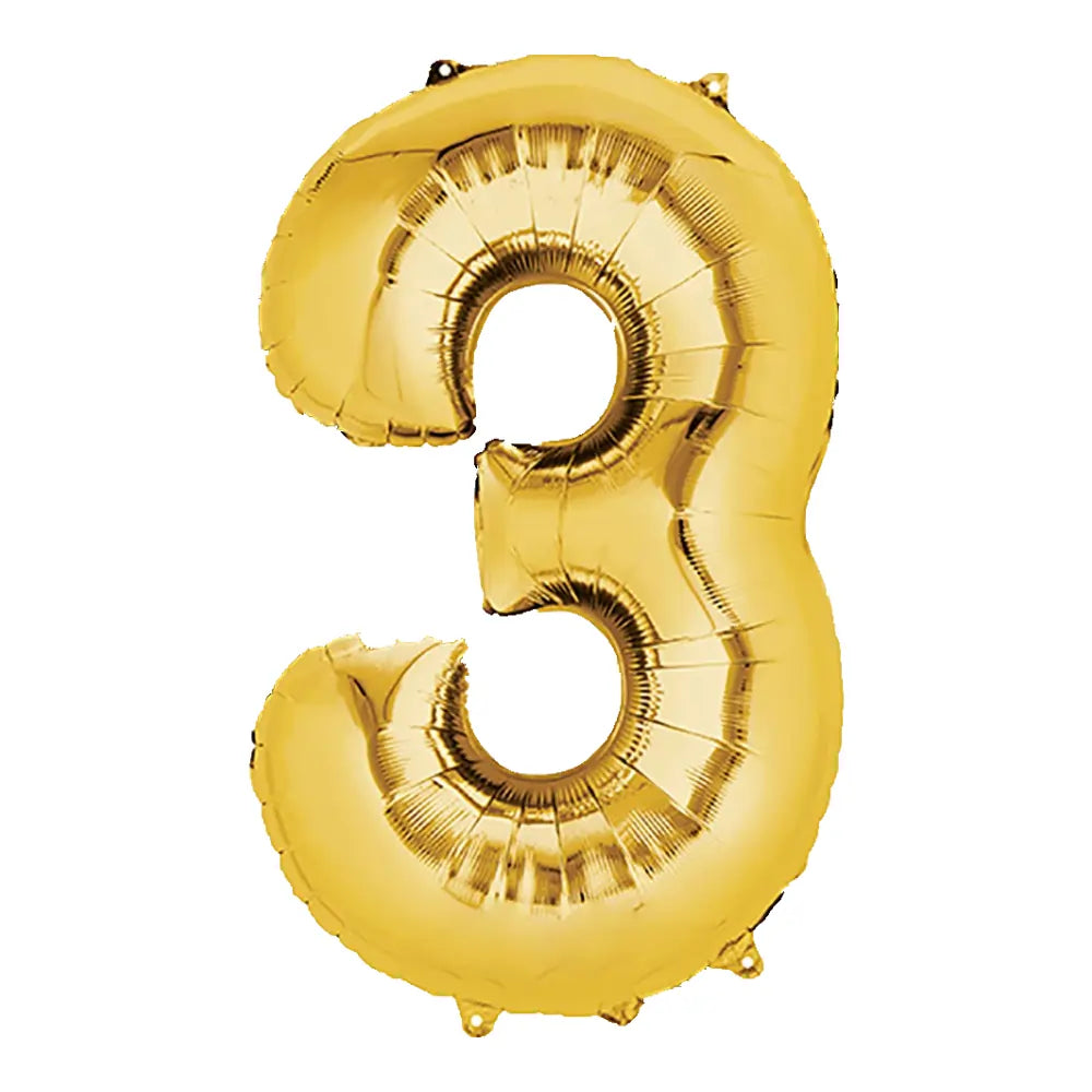 16 Pulgadas ANAGRAM NÚMERO 3 DORADO (SOLO AIRE)