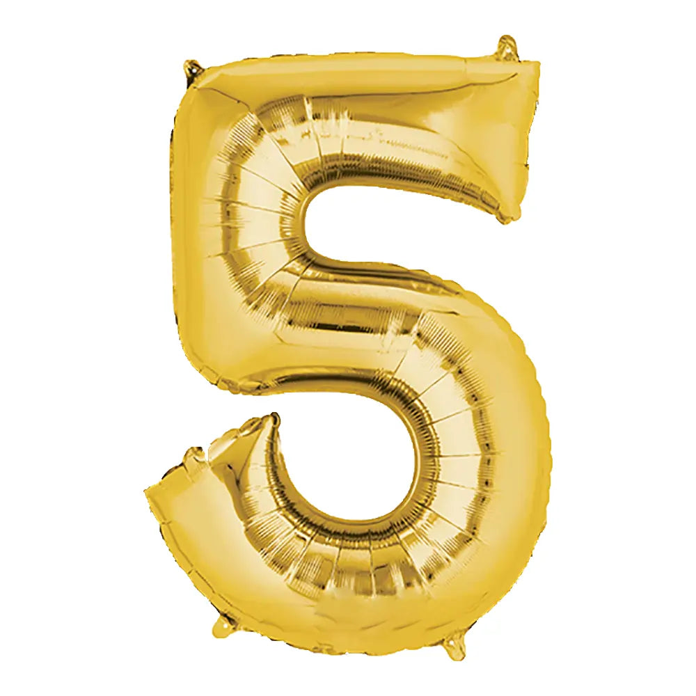 16 Pulgadas ANAGRAM NÚMERO 5 DORADO (SOLO AIRE)