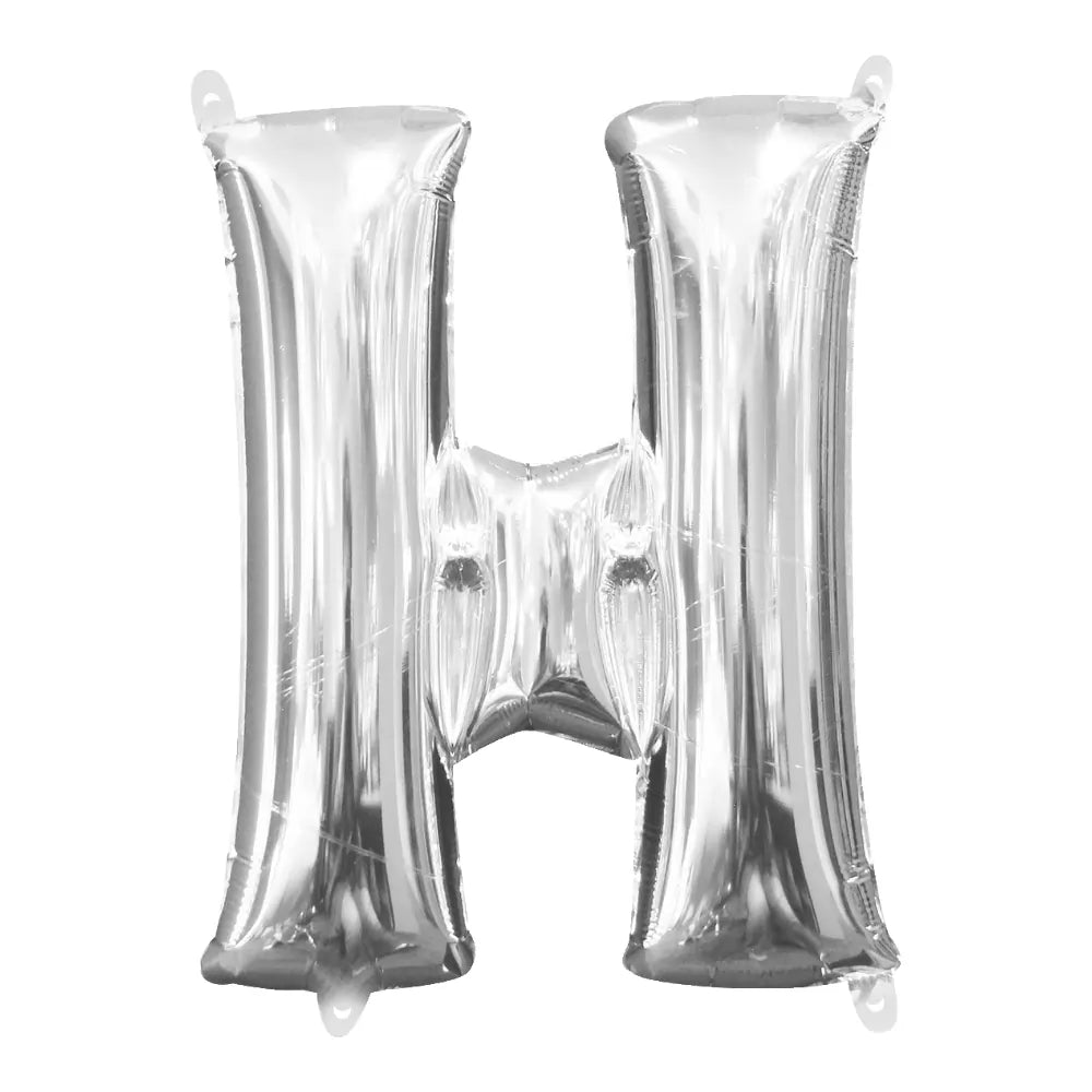 16 Pulgadas LETRA H PLATEADO (SOLO AIRE)