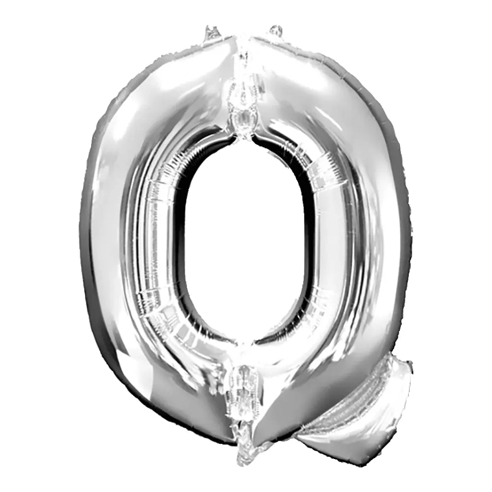 16 Pulgadas LETRA Q PLATEADO (SOLO AIRE)
