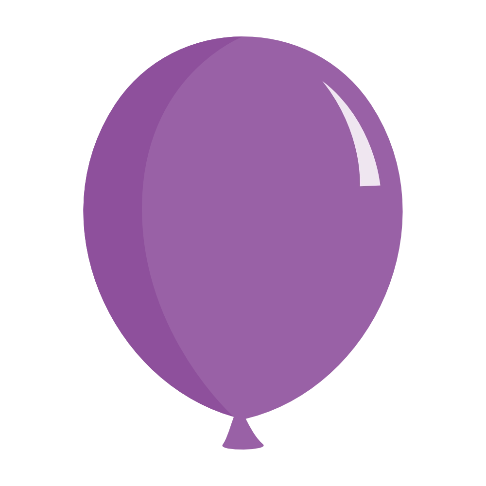 18 Pulgadas Genérico Morado (Unidad)