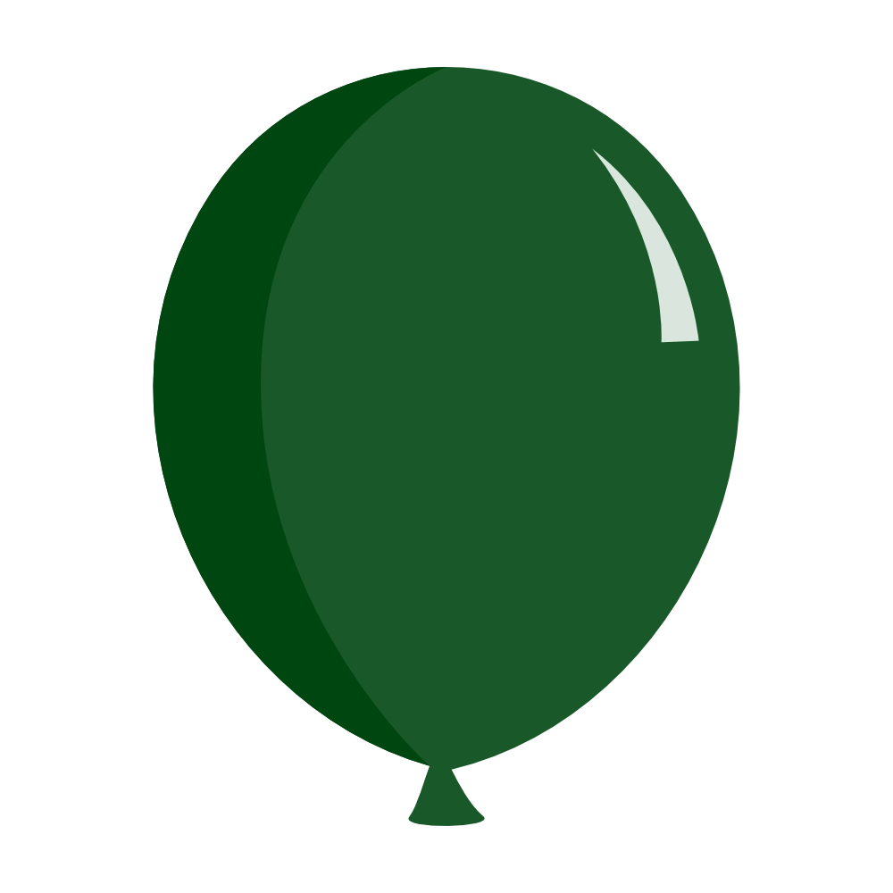 18 Pulgadas Genérico Verde Oscuro (Unidad)