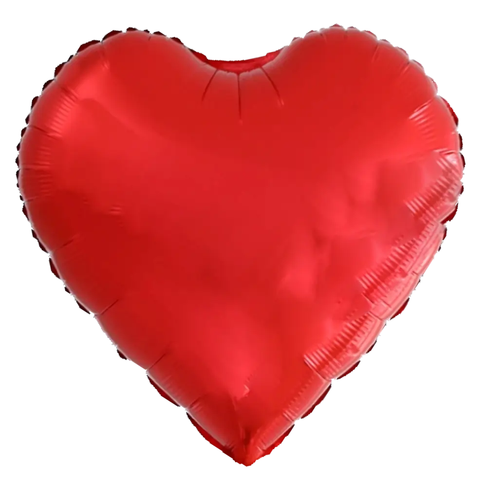 18 Pulgadas Corazón Rojo