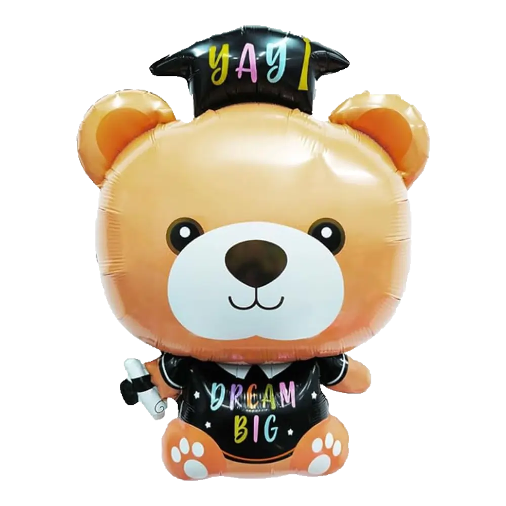 27 Pulgadas Oso Graduación (SOLO AIRE)