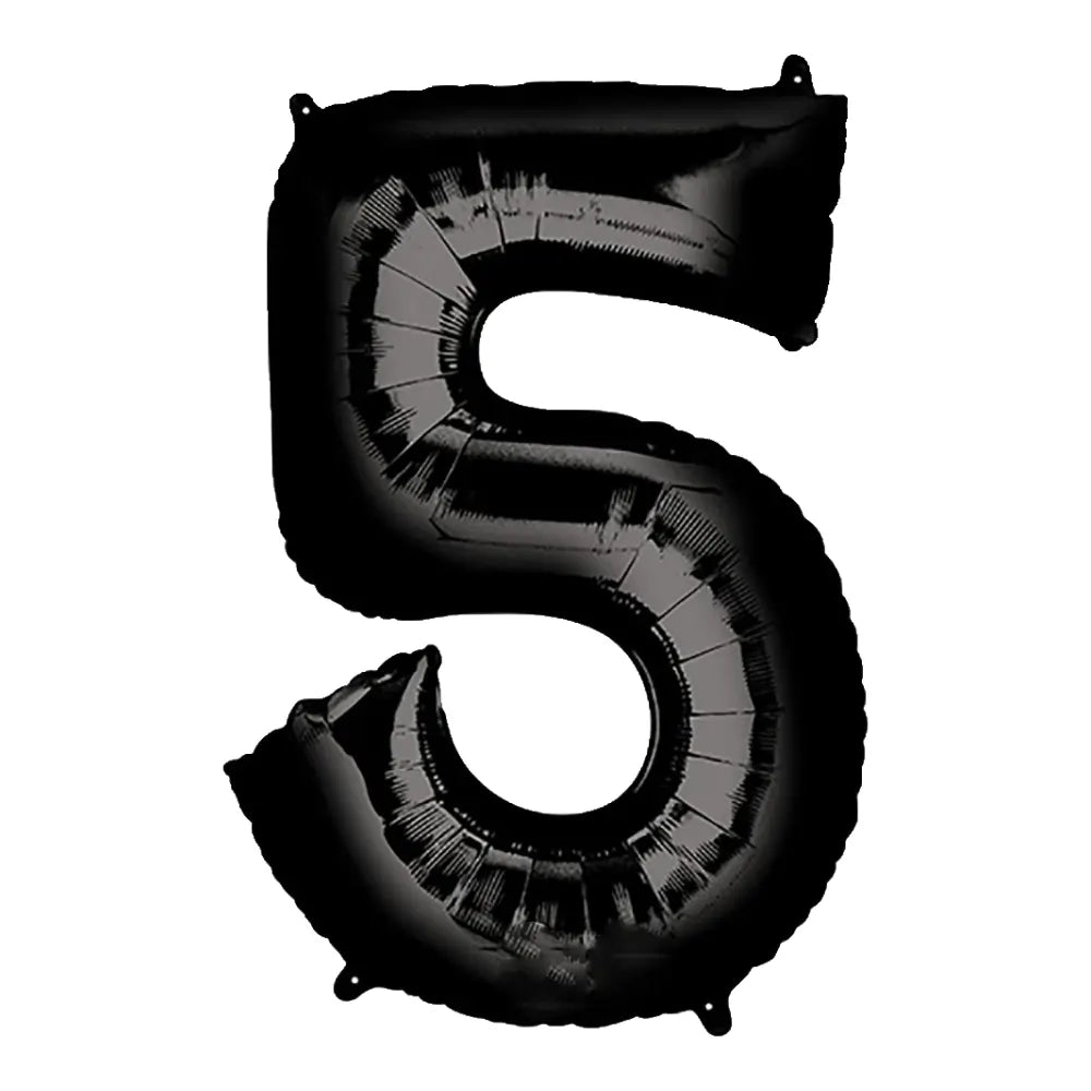 34 Pulgadas ANAGRAM NÚMERO 5 NEGRO