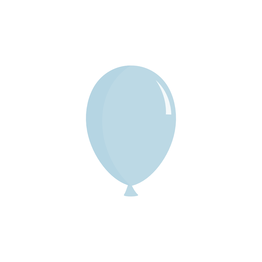 5 Pulgadas Genérico Pastel Mate Azul 50U